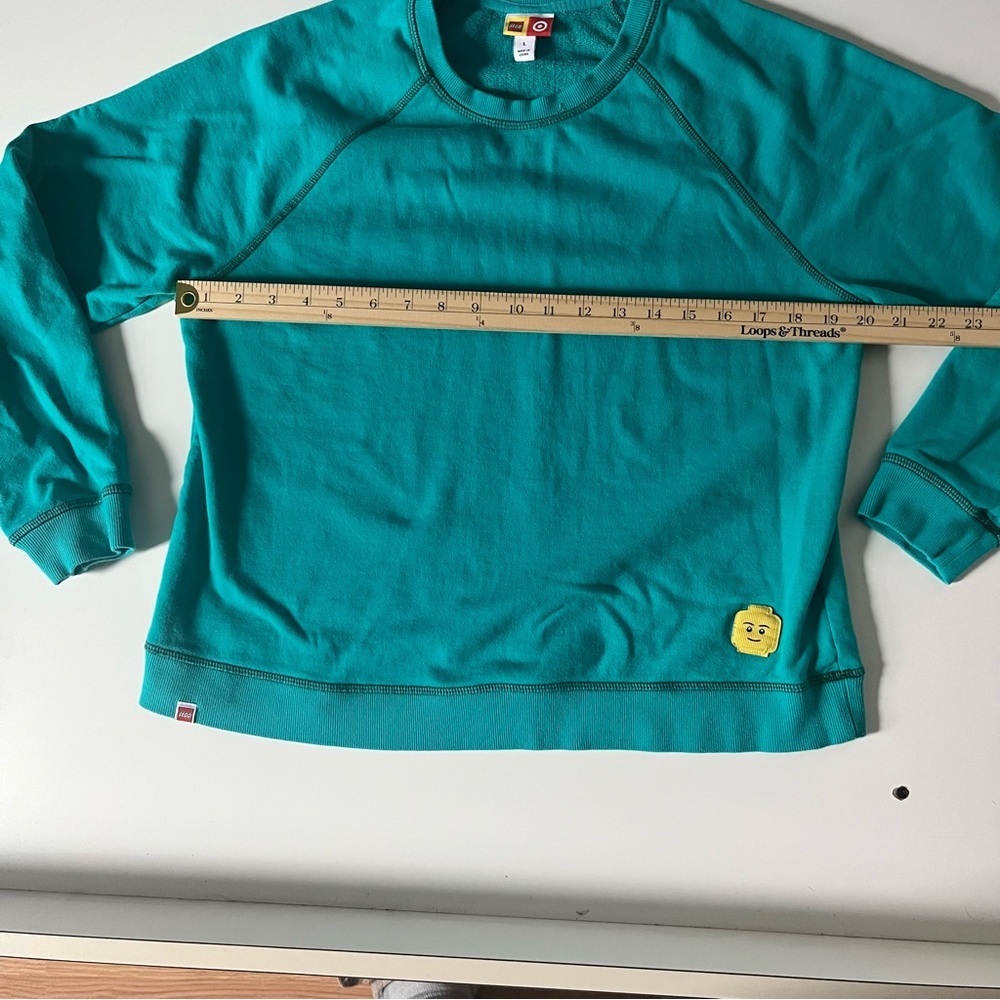Lego Women's Teal Pullover Sweatshirt - Picture 8 of 8